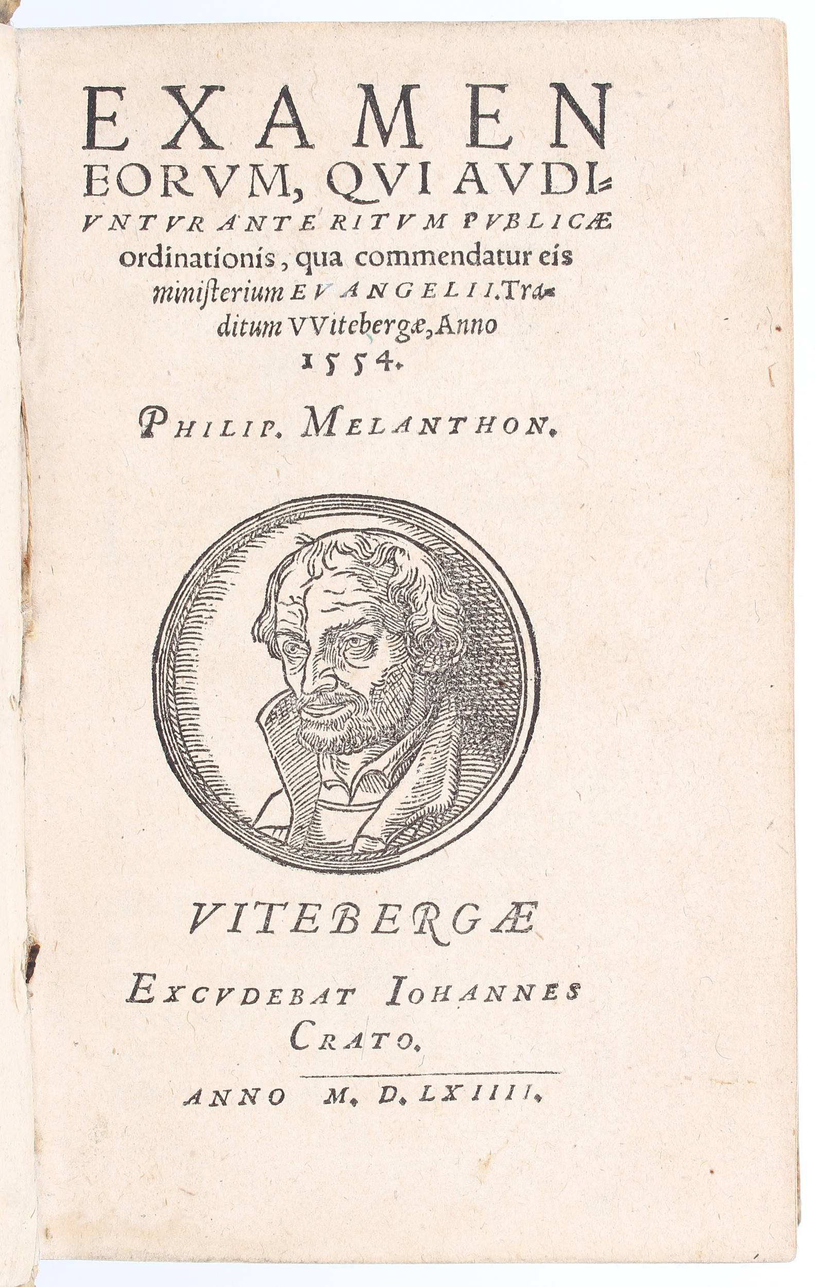 Melanchthon, Examen eorum. Beibd.