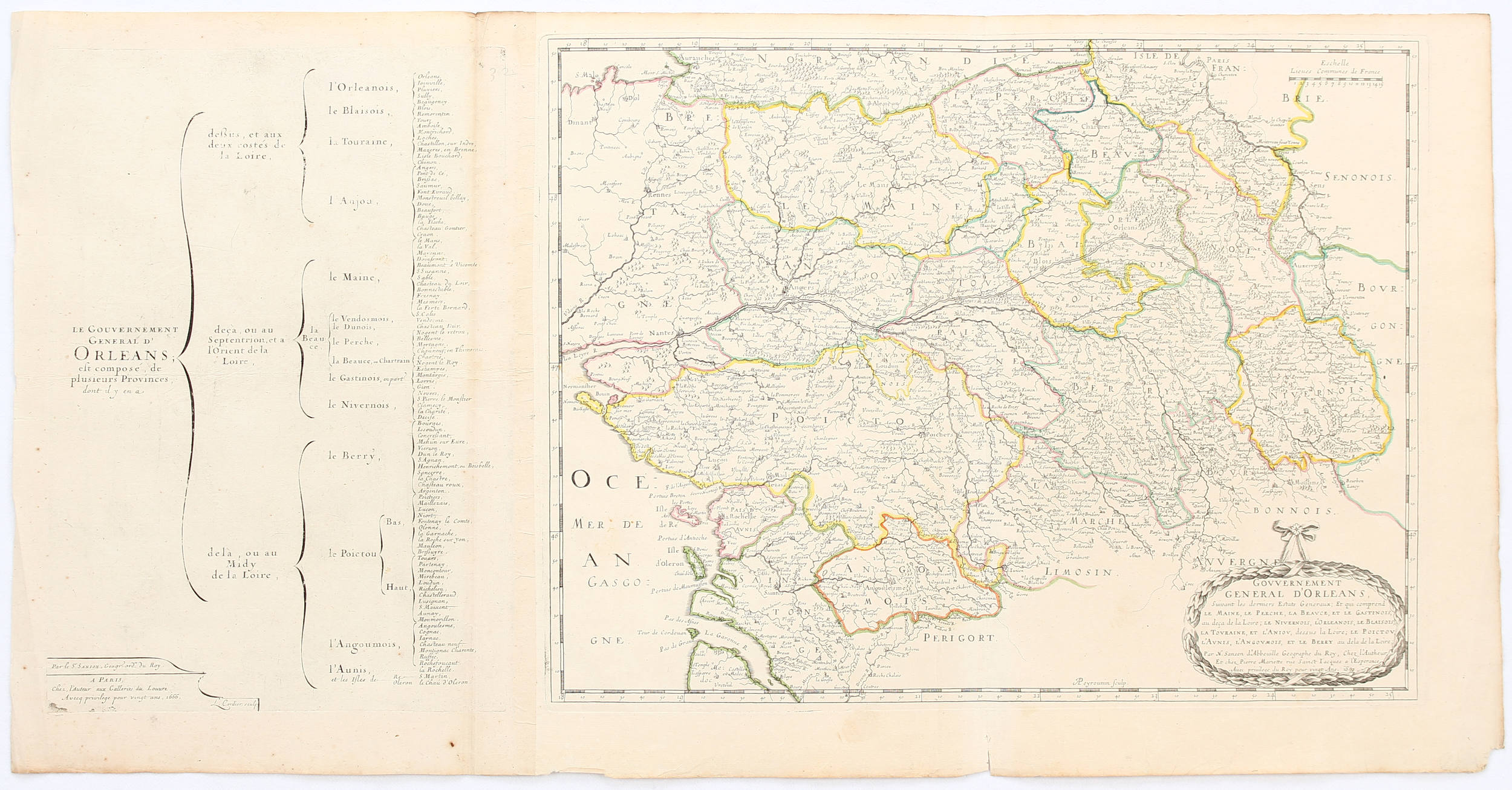 Normandie. / 8 Bll. Sanson