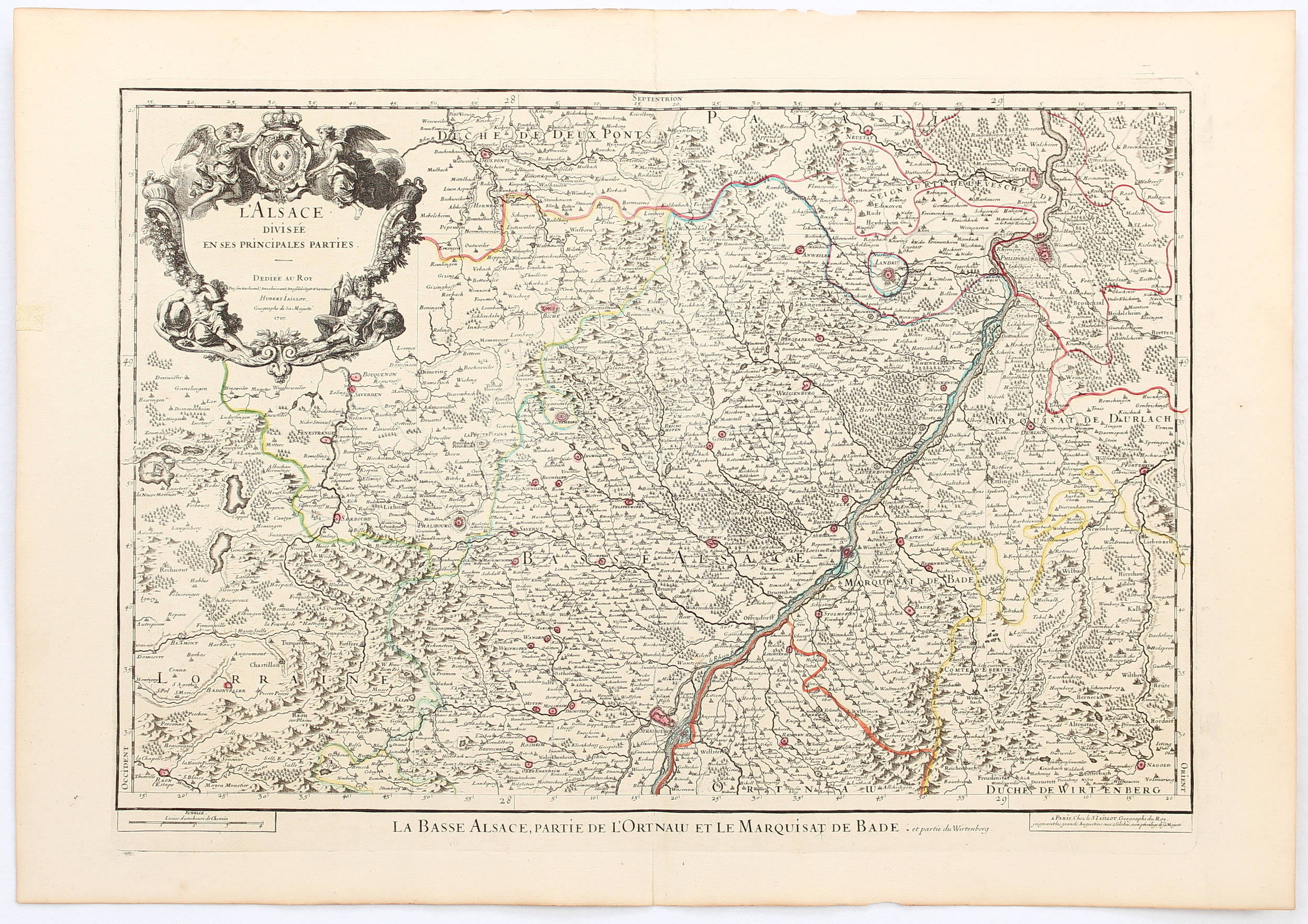 Normandie in 2 Bll. / 6 Karten auf 12 Bll. Jaillot