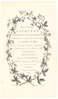 Chomel, Plantes usuelles. 3 Bde.