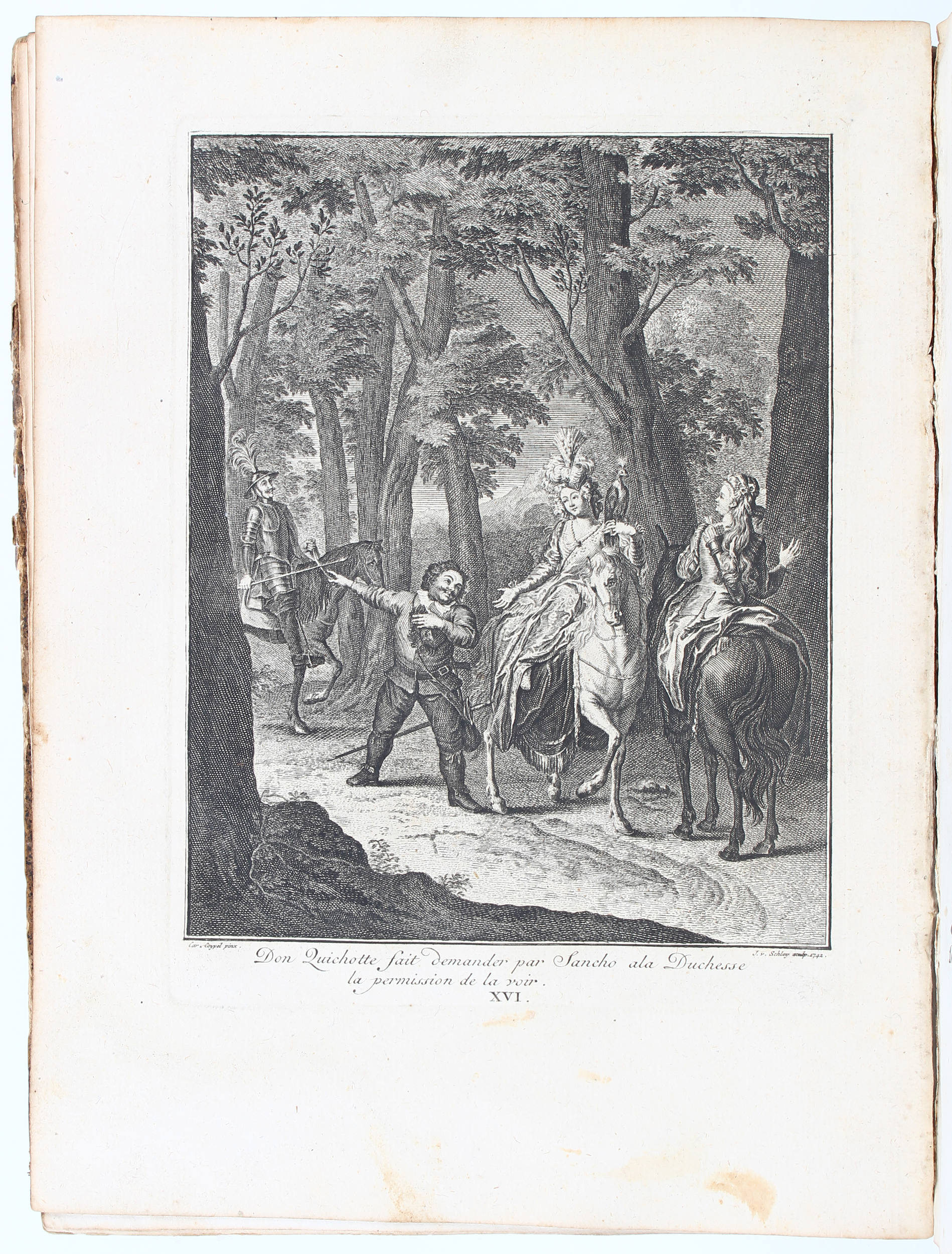 Cervantes Saavedra, Don Quichotte. 1776