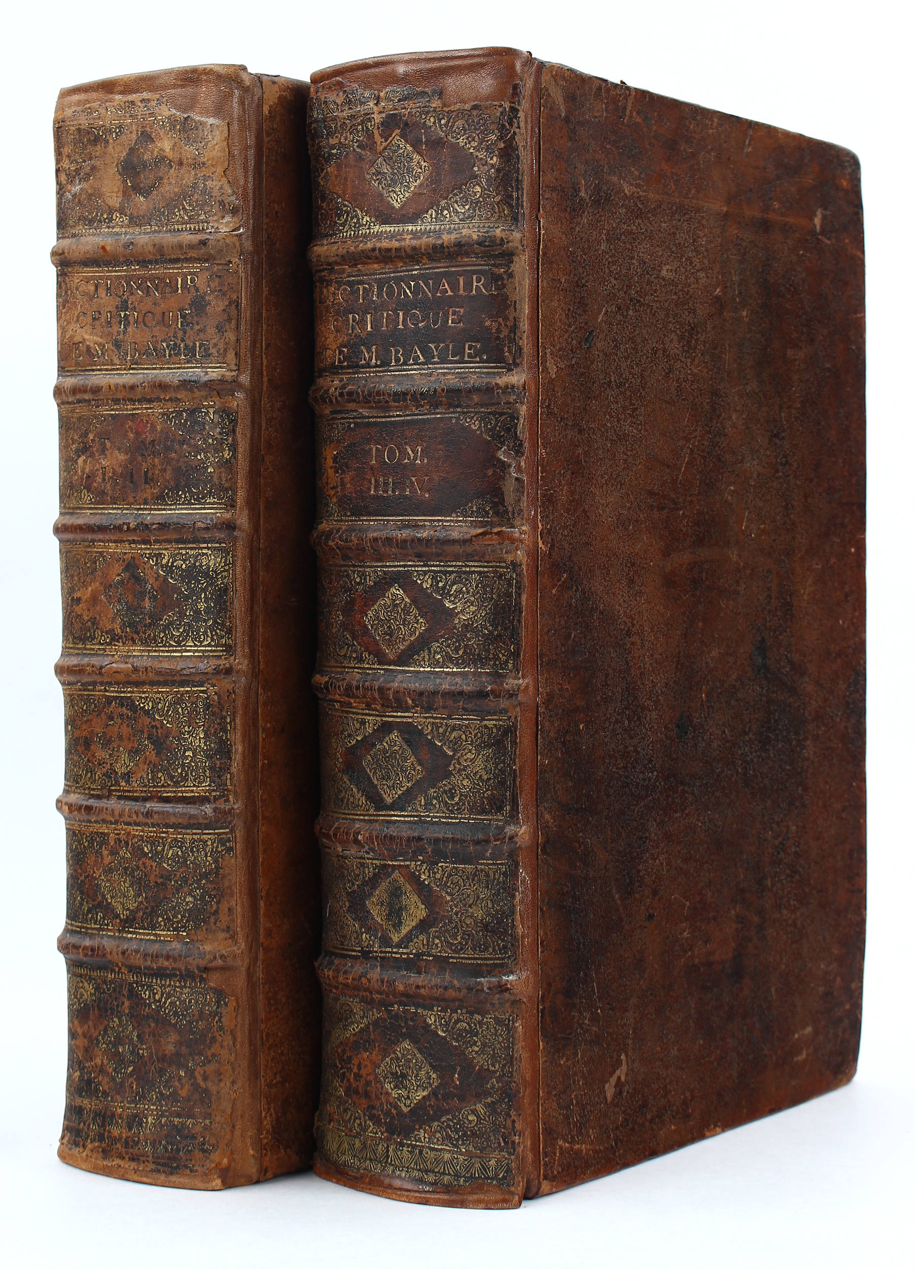 Bayle, Dictionnaire. EA. 2 Bde.