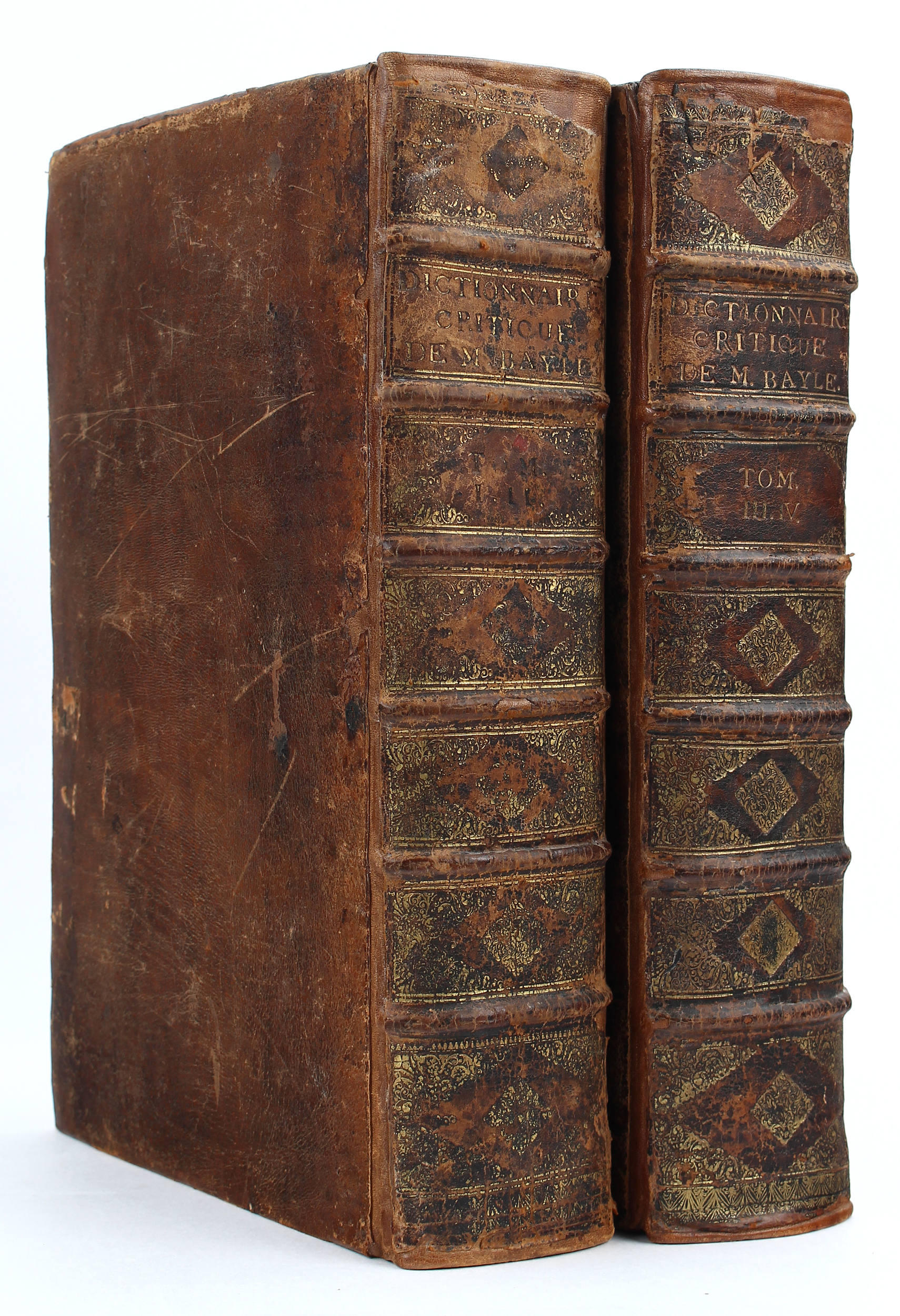 Bayle, Dictionnaire. EA. 2 Bde.