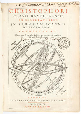 Clavius, In sphaeram J. de Sacrobosco