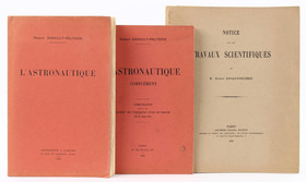 Esnault-Pelterie, L'astronautique / Travaux. 3 Bde.