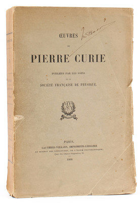 Curie, Oeuvres