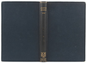 Dirac, Principles of Quantum Mechanics