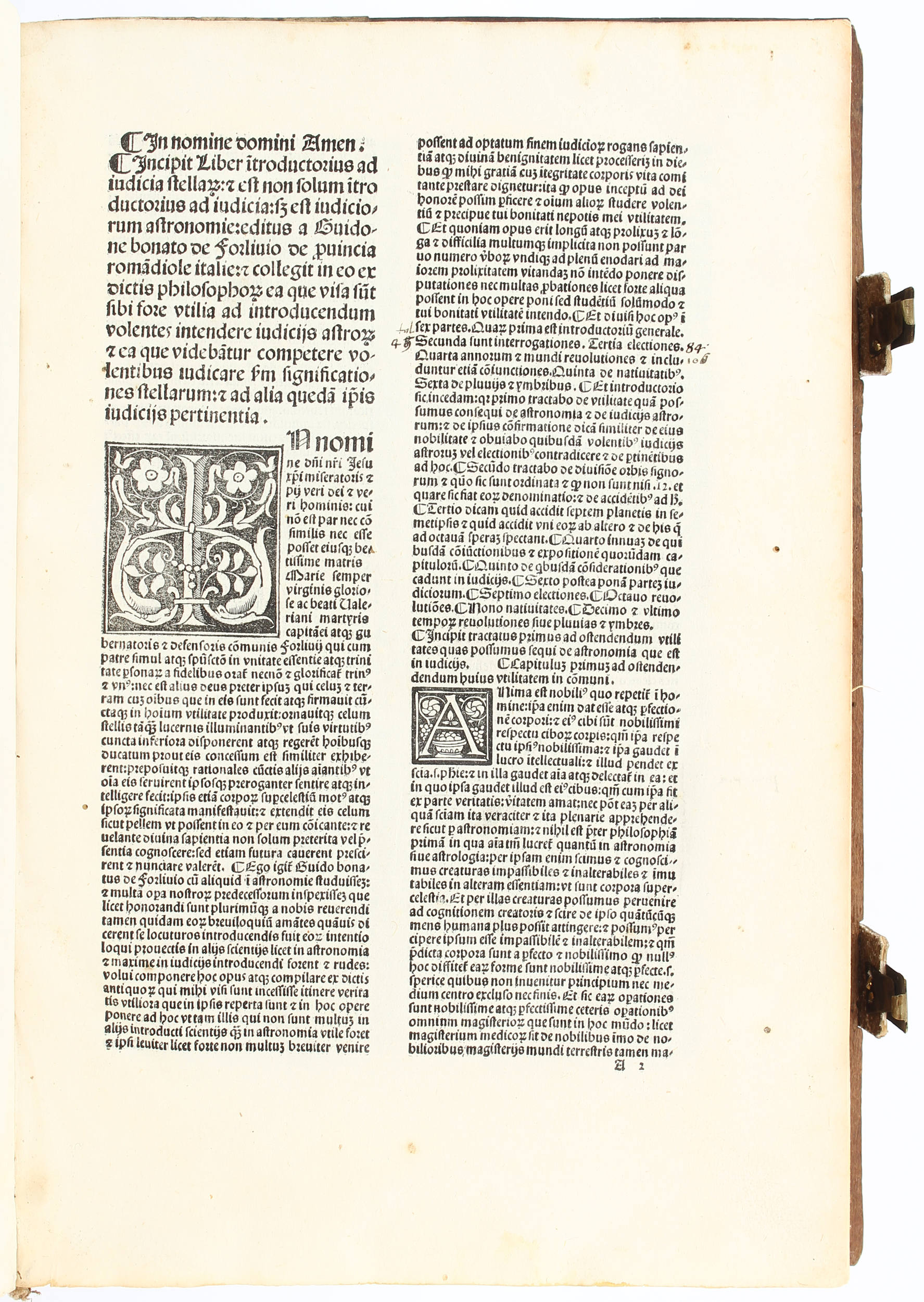 Bonatus, Decem continens tractatus Astronomie