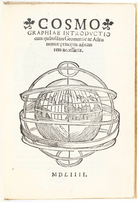 Apian, Cosmographia 1554