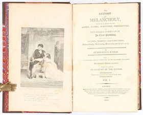 Burton, Anatomy of Melancholy. 2 Bde.