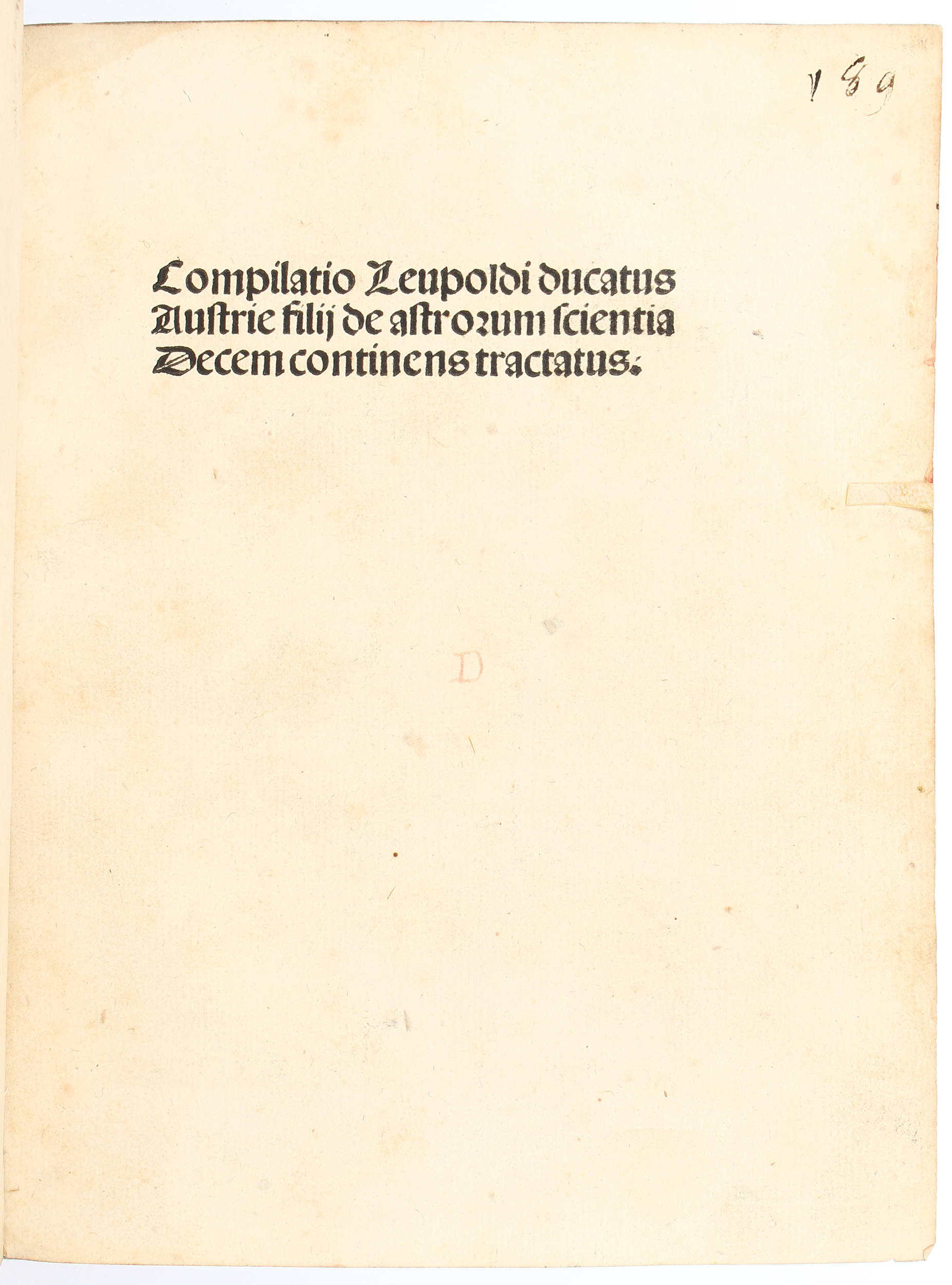 Leopoldus de Austria, Compilatio