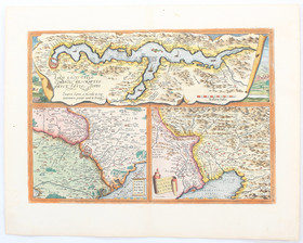 Comer See/Friaul/Rom. (Ortelius)
