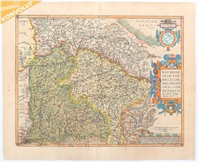 Bayern. / 4 Bll. (Ortelius)