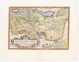 Brescia. (Ortelius)