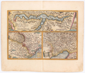 Comer See/Friaul/Rom. (Ortelius)