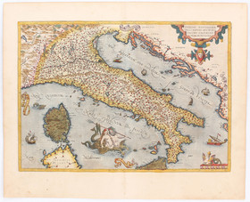 Italien. Gastaldi(-Ortelius)