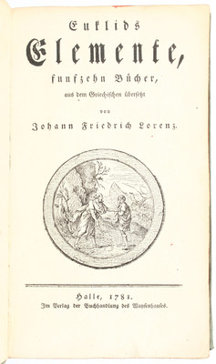 Euclid, Elemente 1781