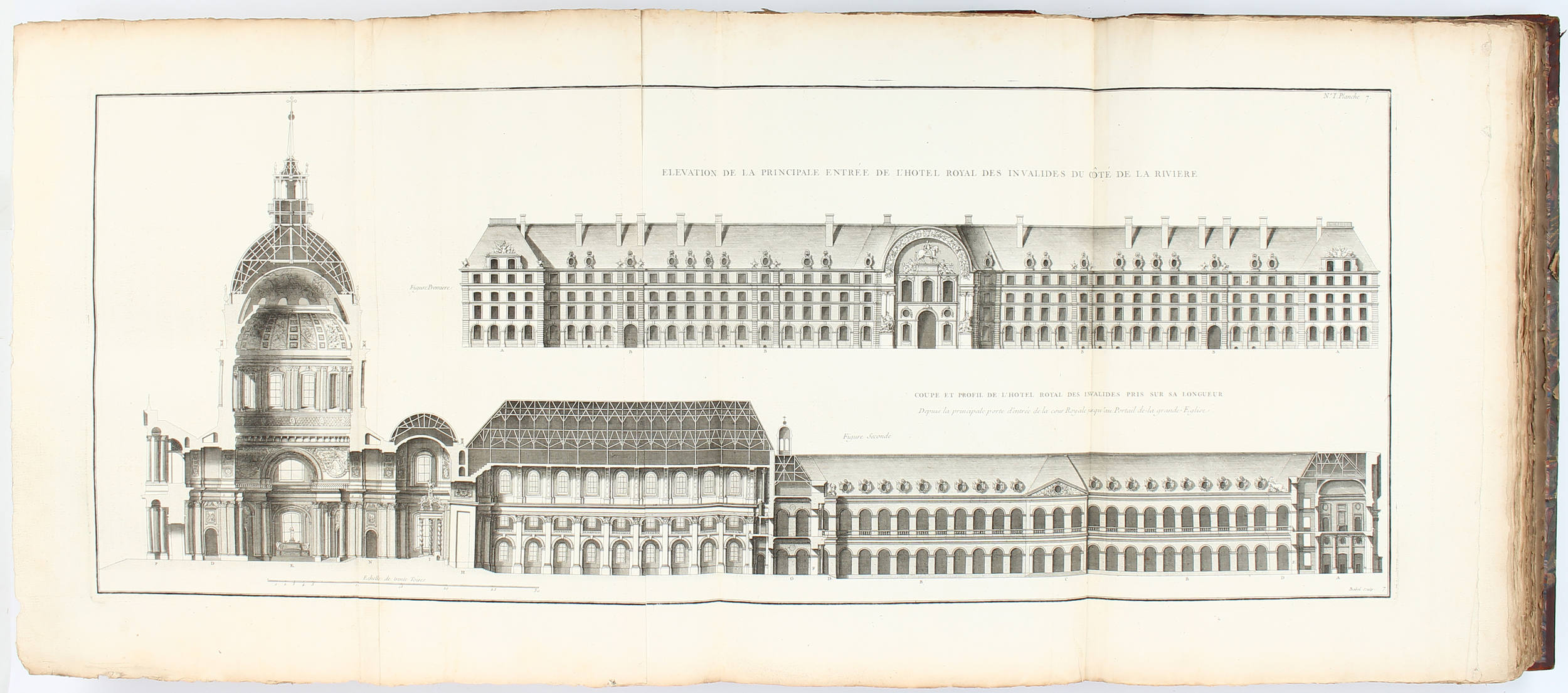 Blondel, Architecture françoise. 4 Bde