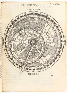 Apian, Cosmographia. 1539