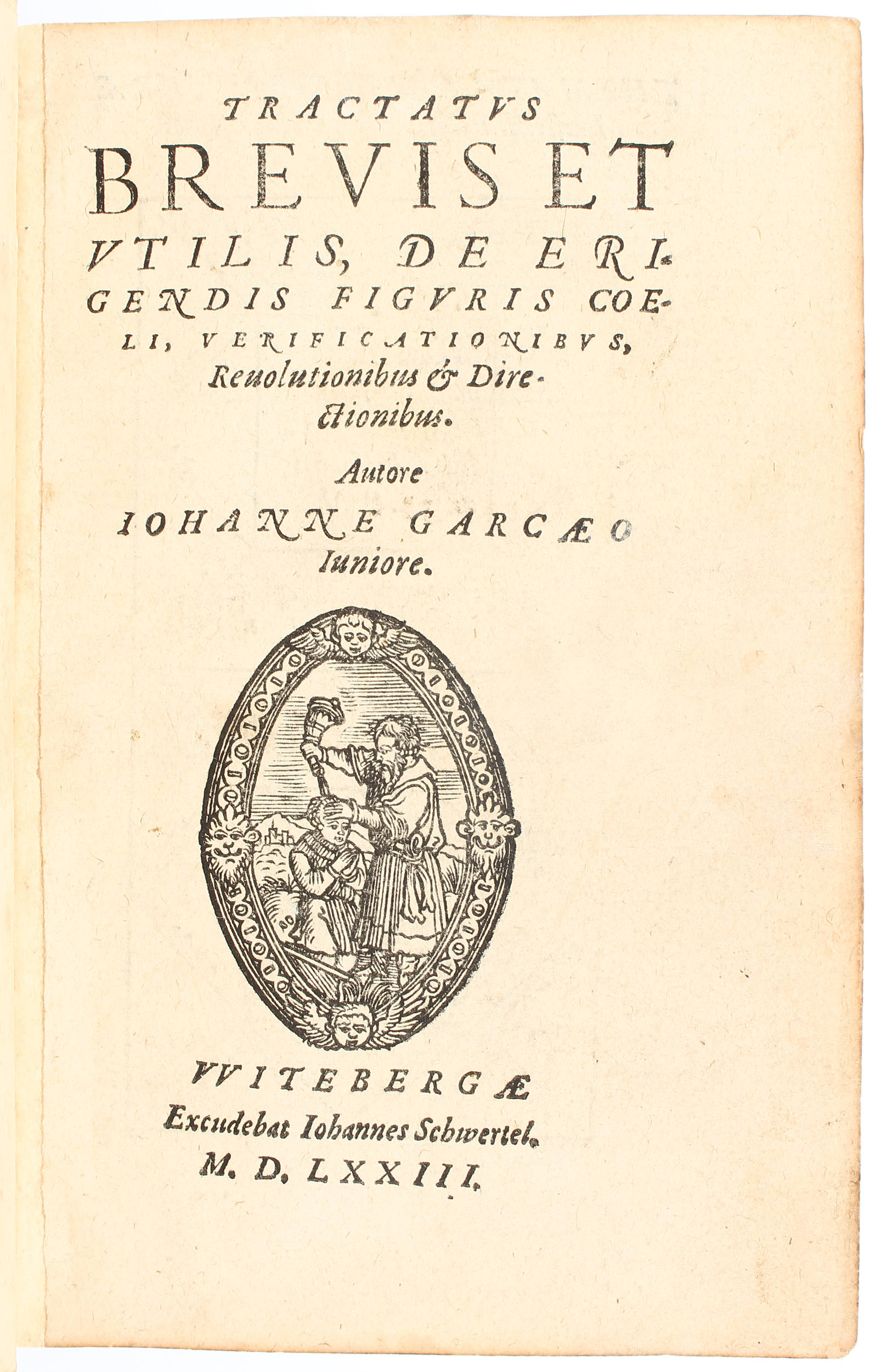 Garcaeus, Tractatus de erigendis figuris coeli