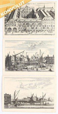 Amsterdam. Ca. 55 Bll. Ansichten (Dapper)