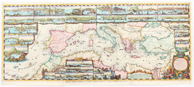 Mittelmeer. Mortier-Hooghe 1694
