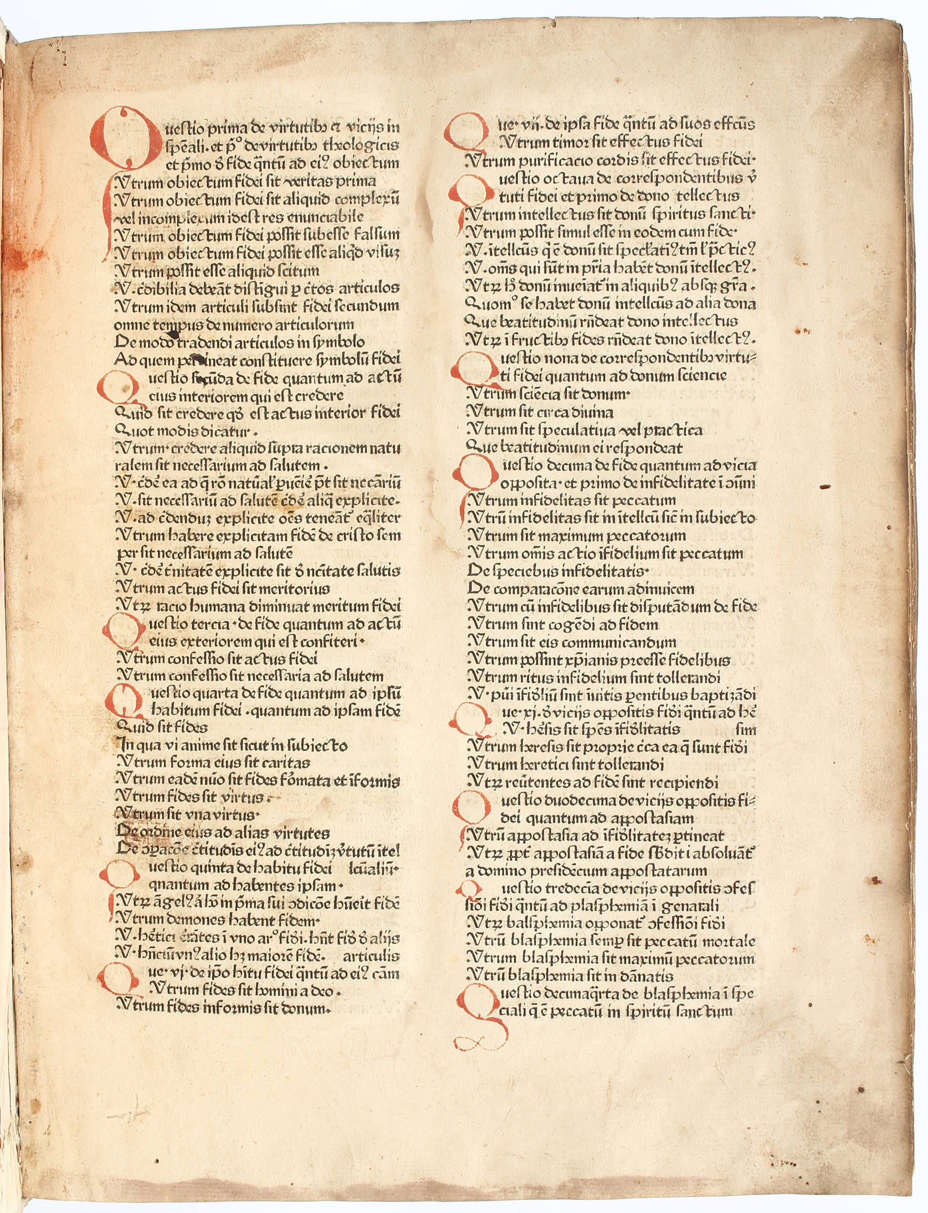 Thomas Aquinas, Summa (Pars 2,2)