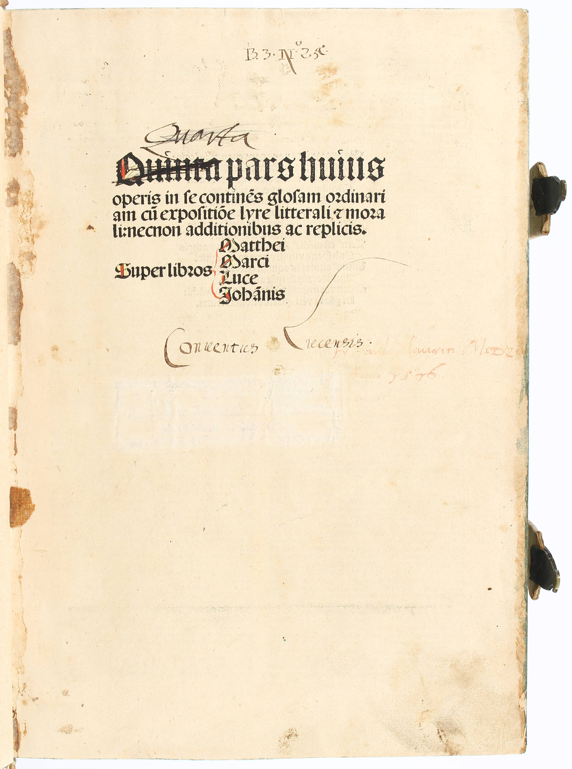 Biblia latina. Basel. Teil 5-6 in 1 Bd.