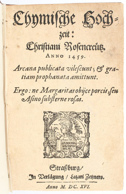 (Andreae), Chymische Hochzeit. 1616