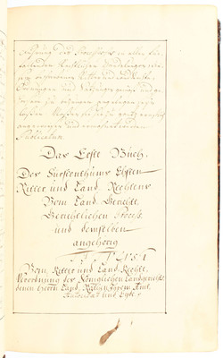 (Crusius), Ritter- und Landrecht