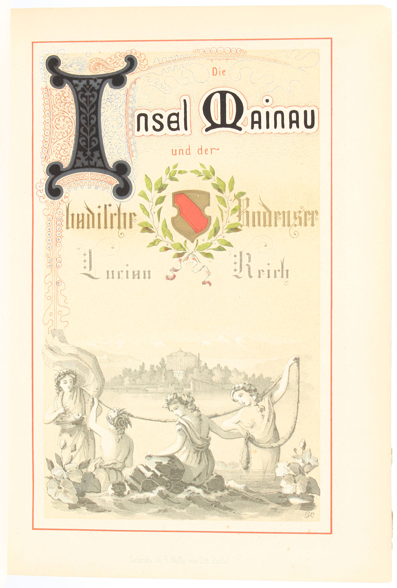 Reich, Mainau/2 Ansichtenwerke  3 Bde