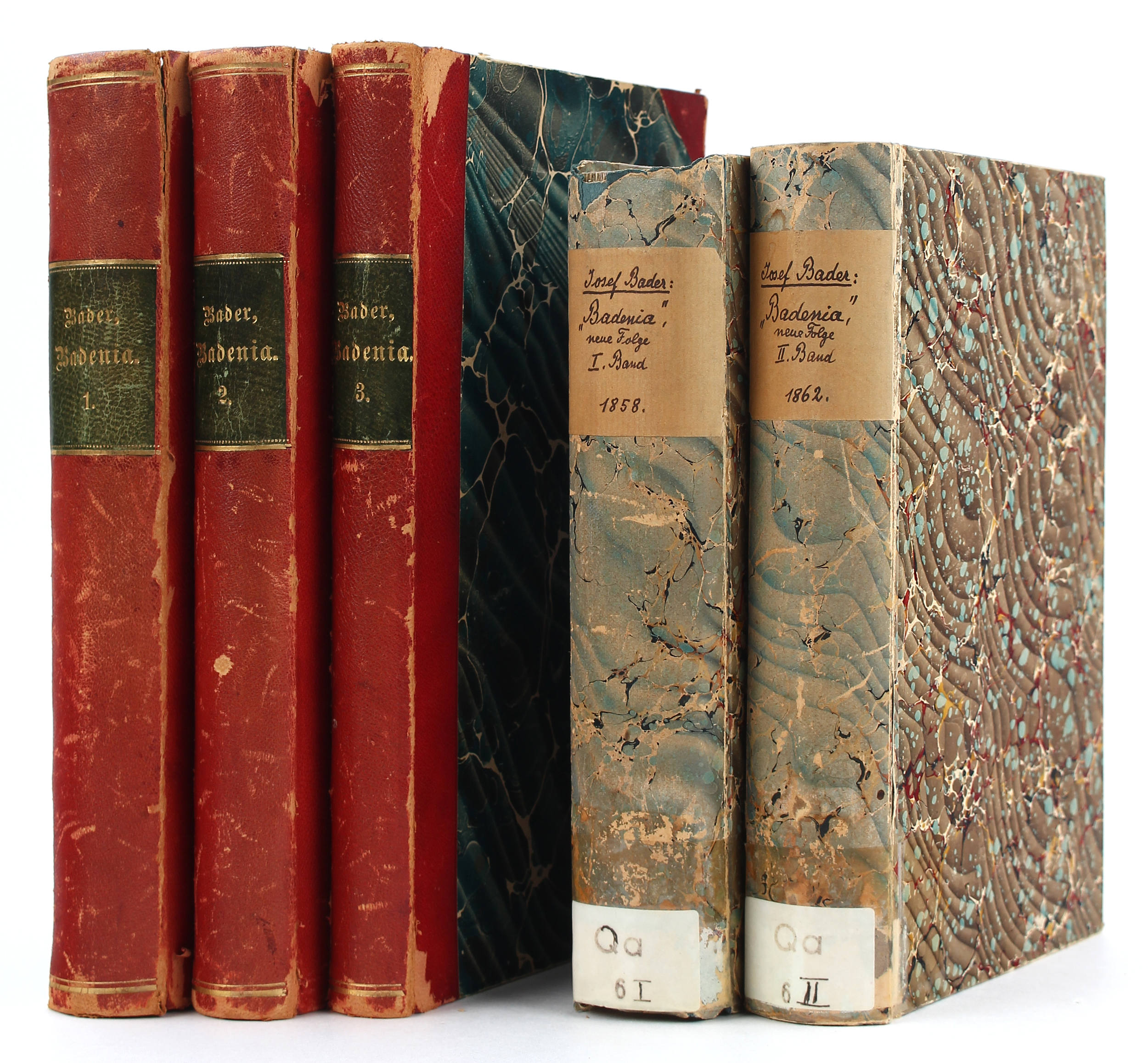 Badenia, 5 Jgge. in  5 Bdn.