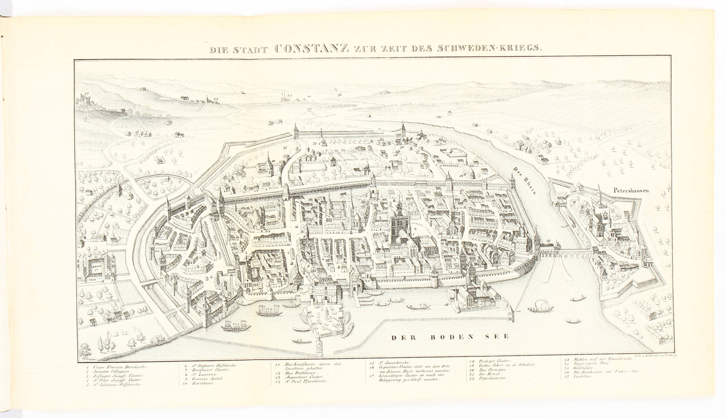 Badenia, 5 Jgge. in  5 Bdn.