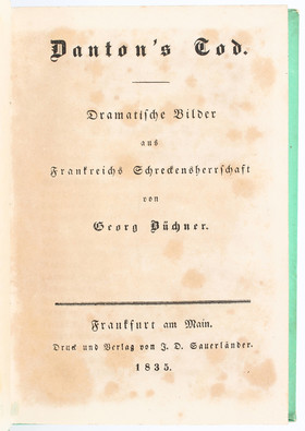 Büchner, Danton's Tod