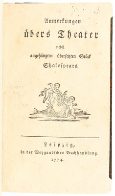 Lenz, Anmerkungen übers Theater