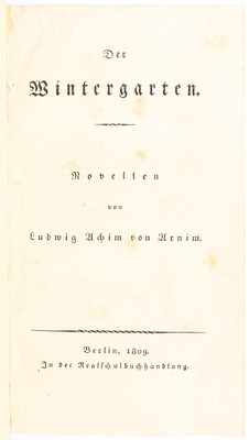 Arnim, Der Wintergarten