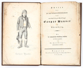 Skizze der Lebensmomente des Findlings Hauser