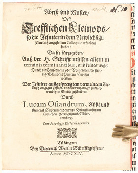 Osiander, Abriß und Muster / 2 Bde.