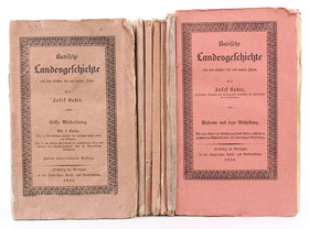 Bader, Badische Landes-Geschichte. 7 Bde.