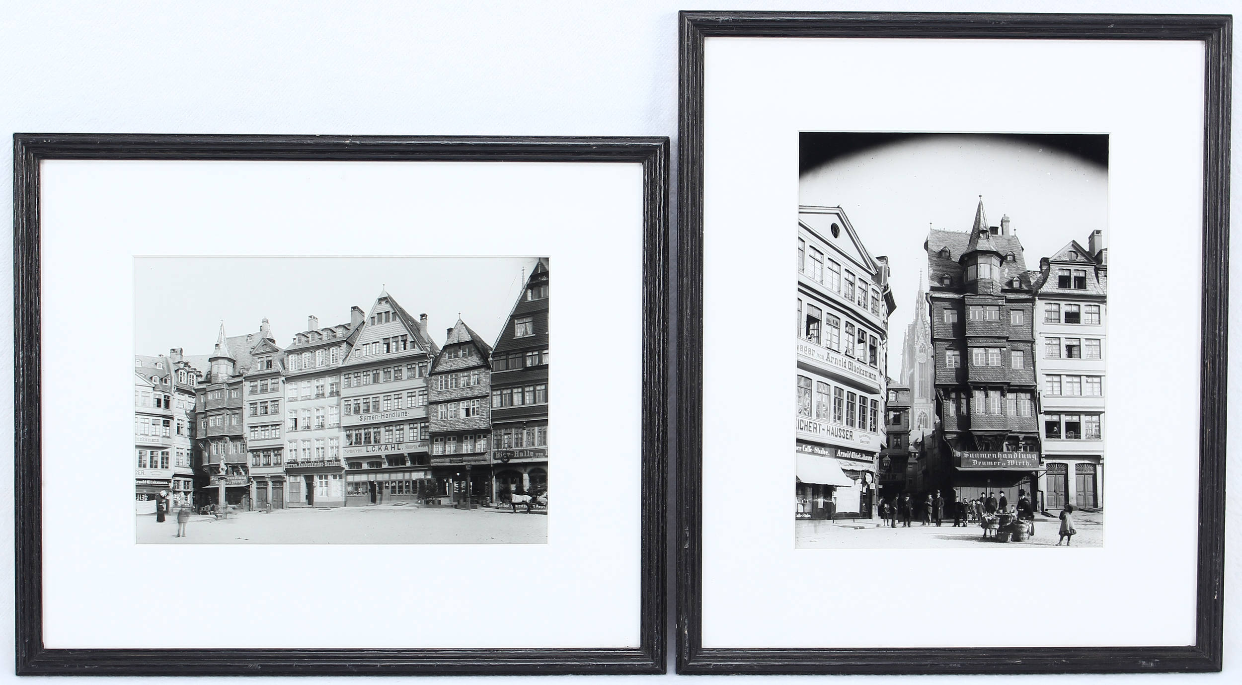 Frankfurt. Konvolut. 6 Bll. Ger.