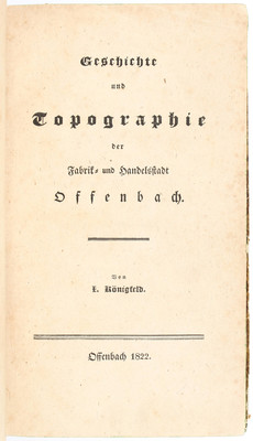 Königfeld, Handelsstadt Offenbach