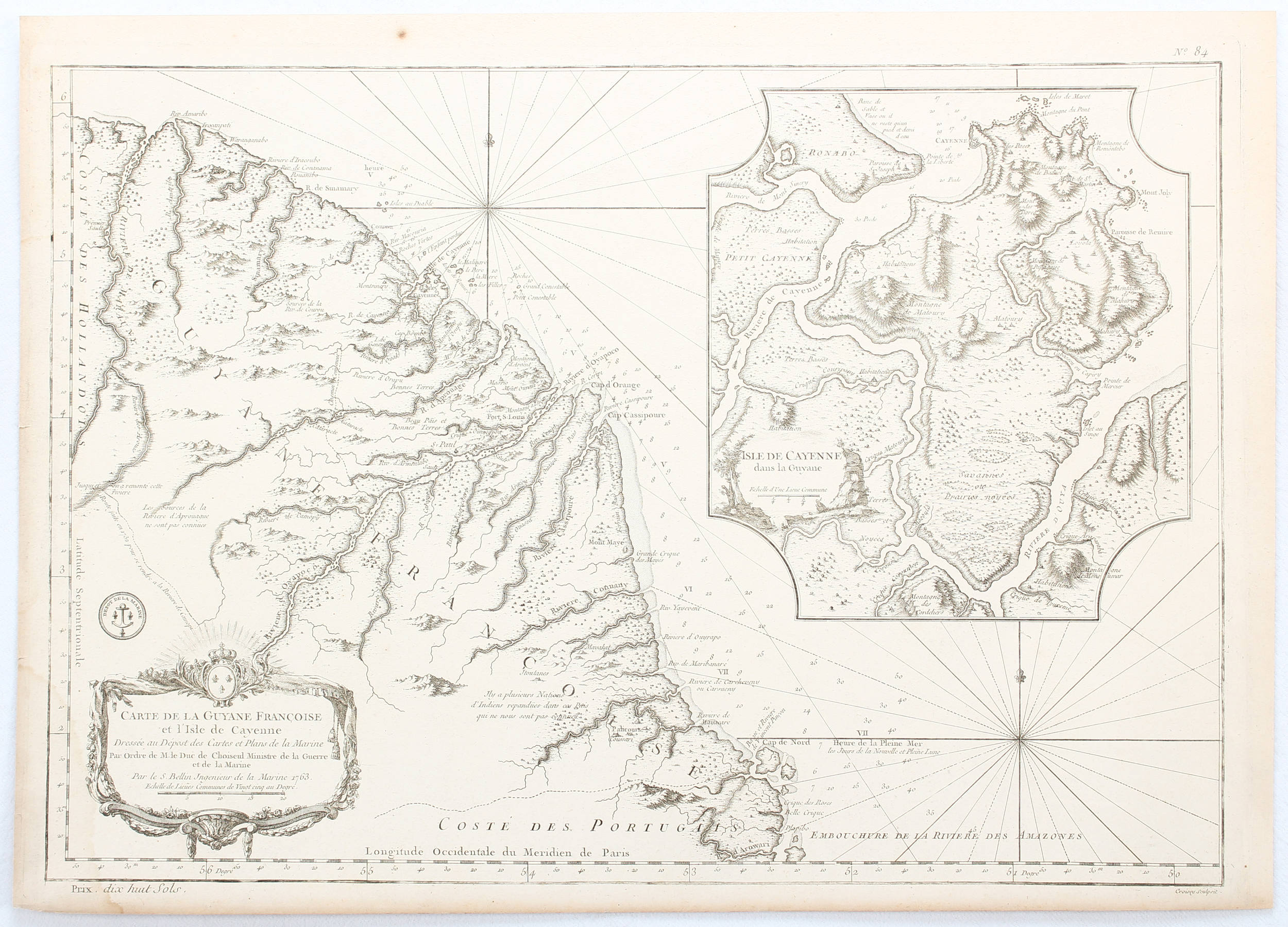 Guyana. Bellin / 3 Bll.