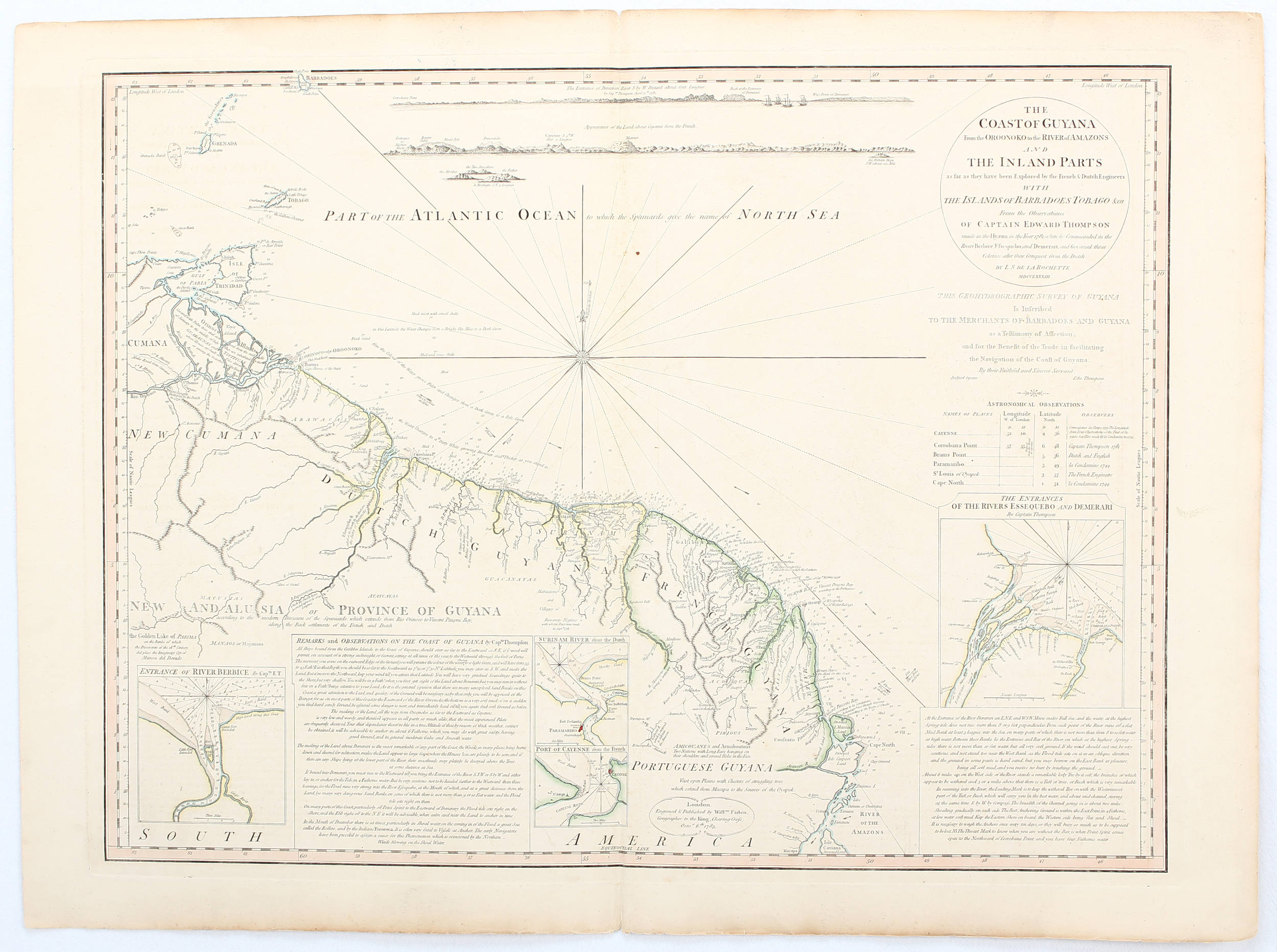 Guyana. Bellin / 3 Bll.