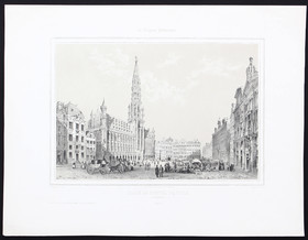 Brüssel. 7 Bll. Ans. Borremans, Simonau u.a
