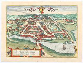 Kolding. (Braun-Hogenberg) / 6 Bll.