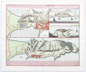 Gibraltar. 3 Bll. Homann Erben