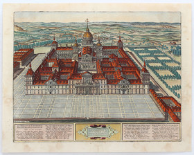 Escorial. A. Ortelius / 3 Bll.