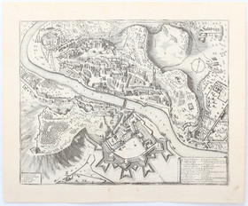 Salzburg. (Merian). / 7 Bll.