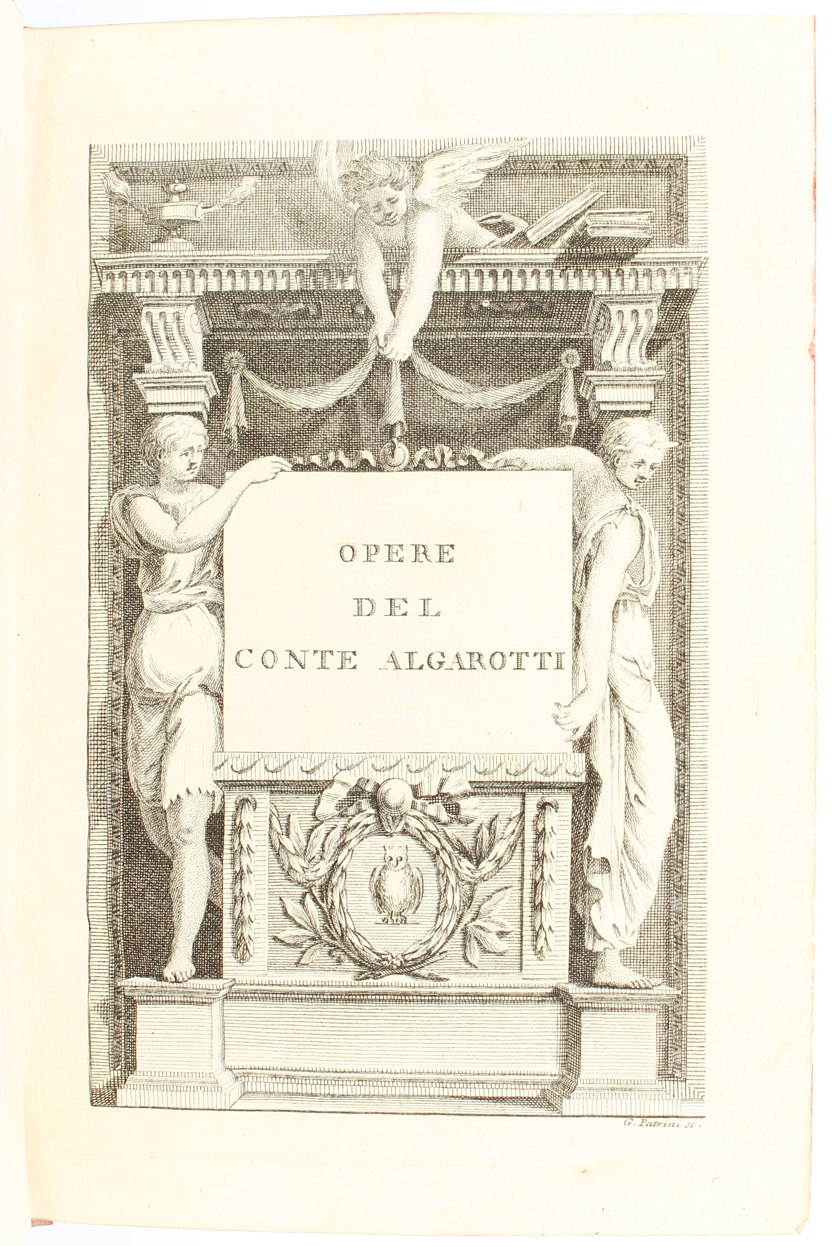 Algarotti, Opere. 10 Bde.