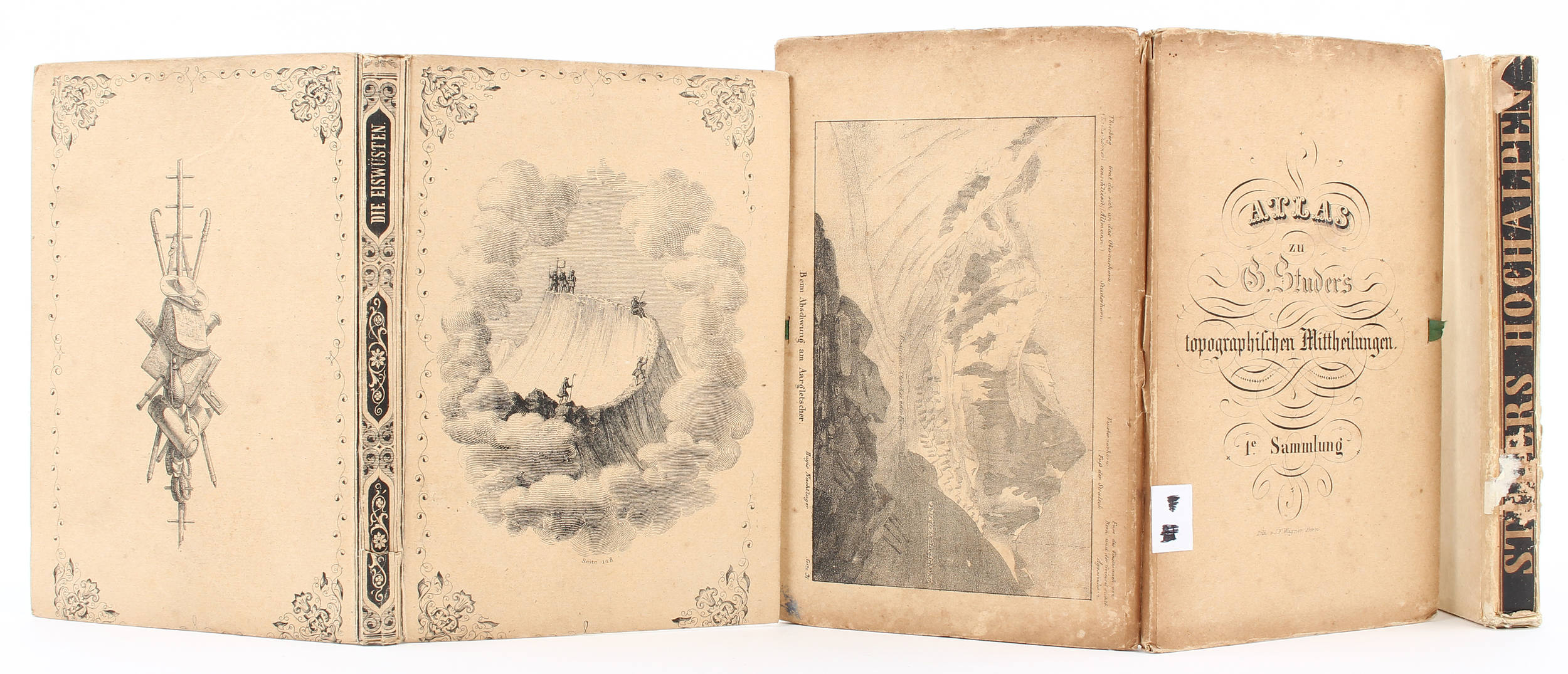 Studer, Alpengebirge. 1844. 2 Bde.